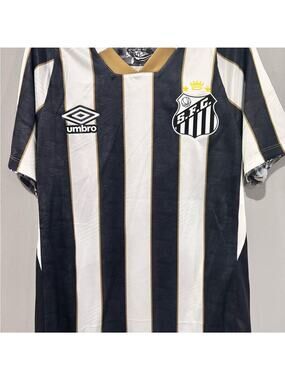 Umbro Black, White, and Gold Jersey